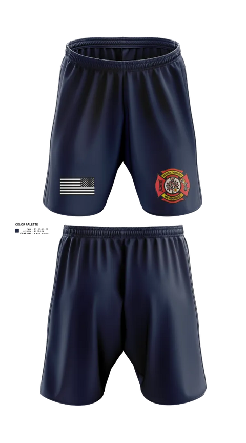 Athletic Shorts With Pockets, Cherrydale Volunteer Fire Department, , Teamtime, Team time, sublimation, custom sports apparel, team uniforms, spirit wear, spiritwear, sports uniforms, custom shirts, team store, custom team store, fundraiser sports, apparel fundraiser