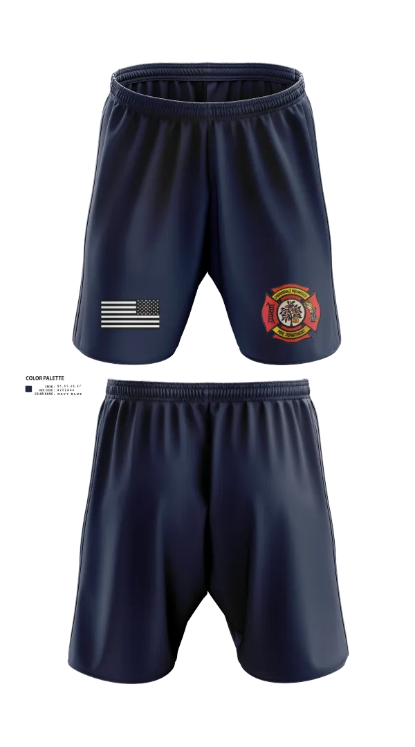 Athletic Shorts With Pockets, Cherrydale Volunteer Fire Department, , Teamtime, Team time, sublimation, custom sports apparel, team uniforms, spirit wear, spiritwear, sports uniforms, custom shirts, team store, custom team store, fundraiser sports, apparel fundraiser