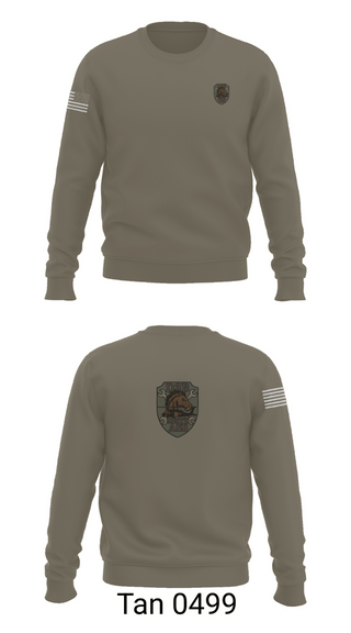 Crew Neck Sweatshirt, DET3 935TH ASB, National Guard, Teamtime, Team time, sublimation, custom sports apparel, team uniforms, spirit wear, spiritwear, sports uniforms, custom shirts, team store, custom team store, fundraiser sports, apparel fundraiser
