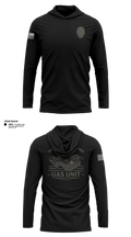 Temple PD UAS 38387805 Long Sleeve Performance Shirt with hood - 11
