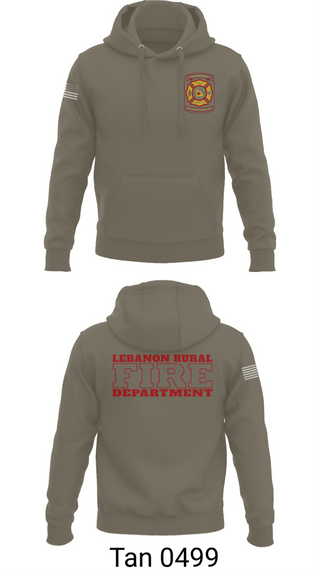 Hoodie, Lebanon Rural Fire Protection District, Fire Department, Teamtime, Team time, sublimation, custom sports apparel, team uniforms, spirit wear, spiritwear, sports uniforms, custom shirts, team store, custom team store, fundraiser sports, apparel fundraiser