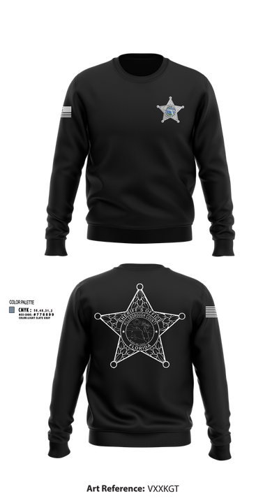 District I Street Crimes 1468514 Crew Neck Sweatshirt - 101