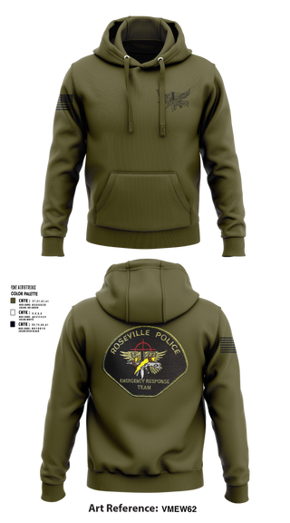 Hoodie, Roseville E.R.T., , Teamtime, Team time, sublimation, custom sports apparel, team uniforms, spirit wear, spiritwear, sports uniforms, custom shirts, team store, custom team store, fundraiser sports, apparel fundraiser