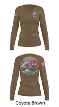 ODA 1123 34681510 Women's Long Sleeve V-neck Shirt - 17
