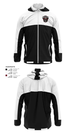Windbreaker, CT Blackout Elite, Men's Basketball, Teamtime, Team time, sublimation, custom sports apparel, team uniforms, spirit wear, spiritwear, sports uniforms, custom shirts, team store, custom team store, fundraiser sports, apparel fundraiser