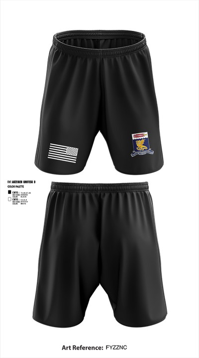 97TH Chemical Battalion 45931248 Athletic Shorts With Pockets - 2