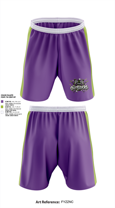 The Outsiders 49579563 Athletic Shorts With Pockets - 1