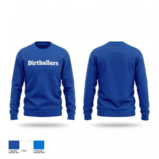 Crew Neck Sweatshirt, Dirtballers, Softball, Teamtime, Team time, sublimation, custom sports apparel, team uniforms, spirit wear, spiritwear, sports uniforms, custom shirts, team store, custom team store, fundraiser sports, apparel fundraiser