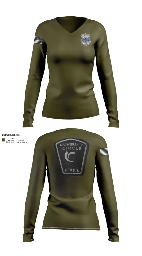 Womens Long Sleeve Vneck Shirt, PATROL, Police, Teamtime, Team time, sublimation, custom sports apparel, team uniforms, spirit wear, spiritwear, sports uniforms, custom shirts, team store, custom team store, fundraiser sports, apparel fundraiser