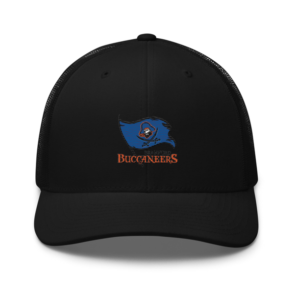 Branford Buccaneers 66316693 Retro Trucker Hat | Yupoong 6606