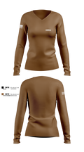 165th 65462464 Women's Long Sleeve V-neck Shirt - 1