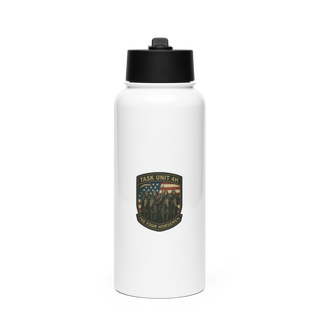 The 4 Horsemen Stainless Steel Water Bottle with a Straw Lid
