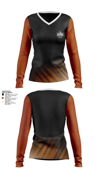Womens Long Sleeve Vneck Shirt, team name, Men's Soccer, Teamtime, Team time, sublimation, custom sports apparel, team uniforms, spirit wear, spiritwear, sports uniforms, custom shirts, team store, custom team store, fundraiser sports, apparel fundraiser