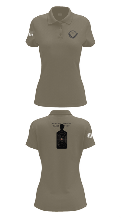 WEAPONS DIVISION 86897128 Women's Short Sleeve Performance Polo  - 71