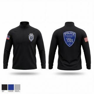 Quarter Zip Jacket, SRO, Police, Teamtime, Team time, sublimation, custom sports apparel, team uniforms, spirit wear, spiritwear, sports uniforms, custom shirts, team store, custom team store, fundraiser sports, apparel fundraiser
