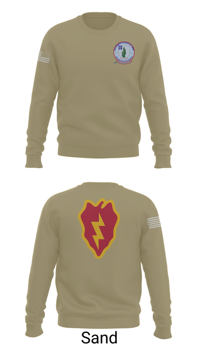 2-35 Infantry Batallion 77036654 Crew Neck Sweatshirt - 85