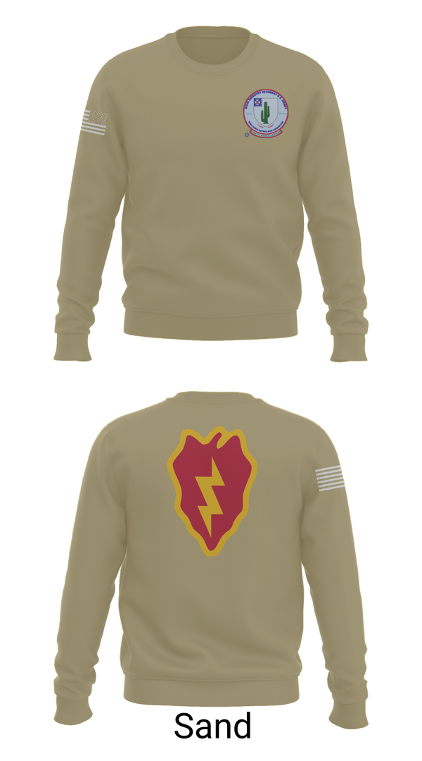 Crew Neck Sweatshirt, 2-35 Infantry Batallion, , Teamtime, Team time, sublimation, custom sports apparel, team uniforms, spirit wear, spiritwear, sports uniforms, custom shirts, team store, custom team store, fundraiser sports, apparel fundraiser