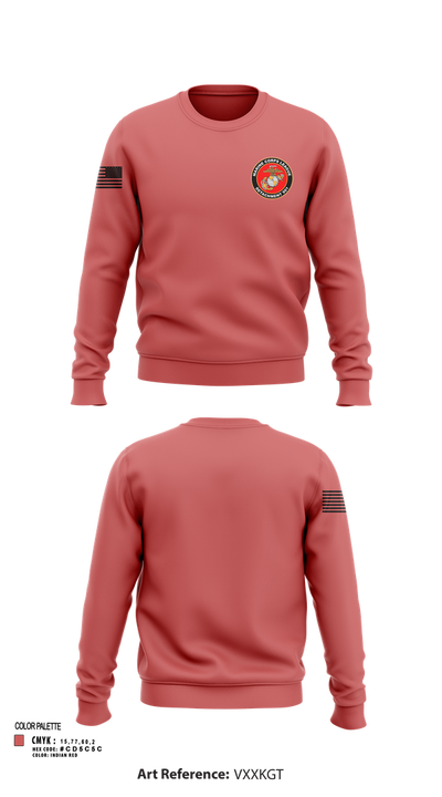 Marine Corps League Casa Grande Detachment 901 97712711 Crew Neck Sweatshirt - 101