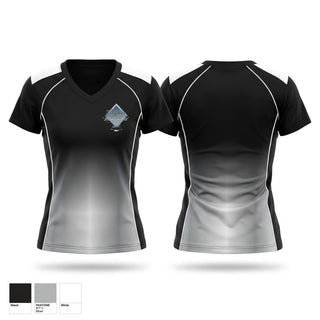 Womens Short Sleeve Vneck Shirt, TROPHIES UNLIMITED, Ice Hockey, Teamtime, Team time, sublimation, custom sports apparel, team uniforms, spirit wear, spiritwear, sports uniforms, custom shirts, team store, custom team store, fundraiser sports, apparel fundraiser