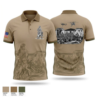 Short Sleeve Performance Polo, 39 SFS K9, Air Force, Teamtime, Team time, sublimation, custom sports apparel, team uniforms, spirit wear, spiritwear, sports uniforms, custom shirts, team store, custom team store, fundraiser sports, apparel fundraiser