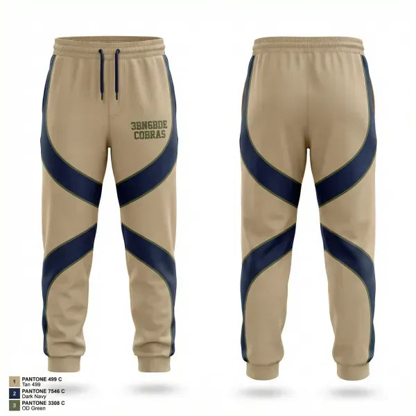 Sweatpants, 3BN/6BDE Cobras, Army, Teamtime, Team time, sublimation, custom sports apparel, team uniforms, spirit wear, spiritwear, sports uniforms, custom shirts, team store, custom team store, fundraiser sports, apparel fundraiser