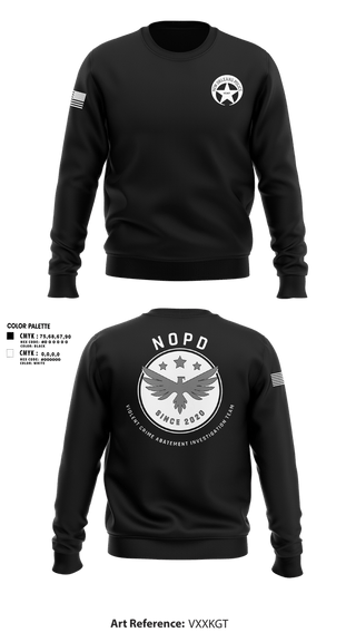 Crew Neck Sweatshirt, VCAIT, Police, Teamtime, Team time, sublimation, custom sports apparel, team uniforms, spirit wear, spiritwear, sports uniforms, custom shirts, team store, custom team store, fundraiser sports, apparel fundraiser