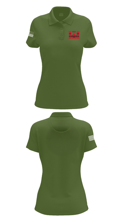 458 EN BN 59496642 Women's Short Sleeve Performance Polo  - 55