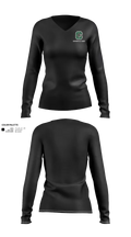 Coopersville Dance Team 93939428 Women's Long Sleeve V-neck Shirt - 21