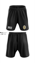 Angier Police Department 3547023 Athletic Shorts With Pockets - 90