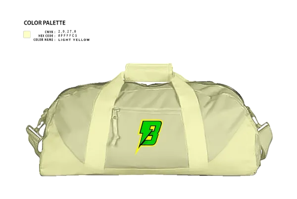 Duffle Bag, Baltimore Lightning, , Teamtime, Team time, sublimation, custom sports apparel, team uniforms, spirit wear, spiritwear, sports uniforms, custom shirts, team store, custom team store, fundraiser sports, apparel fundraiser