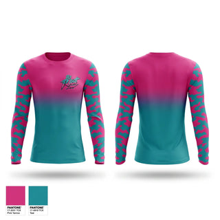Long Sleeve Performance Shirt, SJ Riot, Softball, Teamtime, Team time, sublimation, custom sports apparel, team uniforms, spirit wear, spiritwear, sports uniforms, custom shirts, team store, custom team store, fundraiser sports, apparel fundraiser