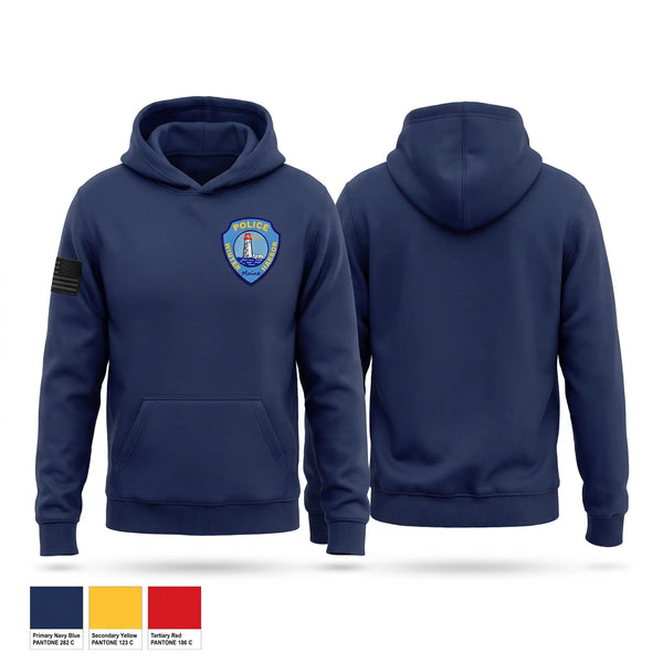 Hoodie, Winter Harbor Police Department, Police, Teamtime, Team time, sublimation, custom sports apparel, team uniforms, spirit wear, spiritwear, sports uniforms, custom shirts, team store, custom team store, fundraiser sports, apparel fundraiser