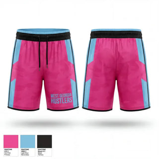 Athletic Shorts With Pockets, West Georgia Hustlers, Baseball, Teamtime, Team time, sublimation, custom sports apparel, team uniforms, spirit wear, spiritwear, sports uniforms, custom shirts, team store, custom team store, fundraiser sports, apparel fundraiser