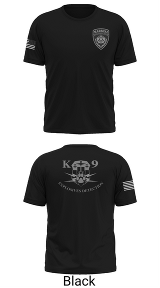 Short Sleeve Performance Shirt, Judicial Marshal Explosive Detection, Police, Teamtime, Team time, sublimation, custom sports apparel, team uniforms, spirit wear, spiritwear, sports uniforms, custom shirts, team store, custom team store, fundraiser sports, apparel fundraiser