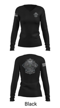 Pulaski County SRT 35533957 Women's Long Sleeve V-neck Shirt - 23