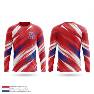 Long Sleeve Performance Shirt, All American, Baseball, Teamtime, Team time, sublimation, custom sports apparel, team uniforms, spirit wear, spiritwear, sports uniforms, custom shirts, team store, custom team store, fundraiser sports, apparel fundraiser