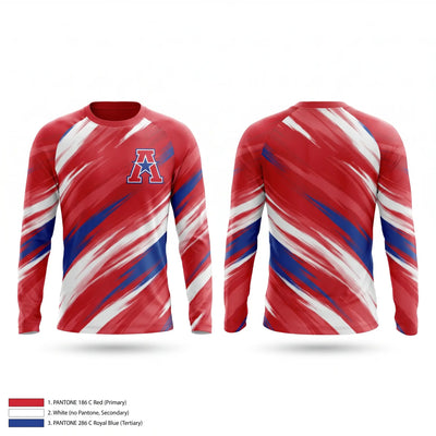 All American 68446040 Long Sleeve Performance Shirt 1