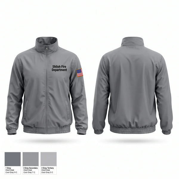 Windbreaker, Shiloh Fire Department, Fire Department, Teamtime, Team time, sublimation, custom sports apparel, team uniforms, spirit wear, spiritwear, sports uniforms, custom shirts, team store, custom team store, fundraiser sports, apparel fundraiser