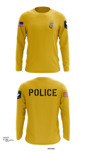 New Ellenton Police Department 612730 Long Sleeve Performance Shirt 2