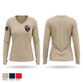 Crosby EMS Women's Long Sleeve V-neck Shirt - 1
