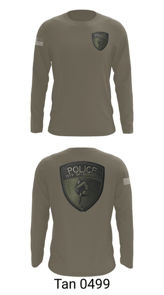 Long Sleeve Performance Shirt, NPD, Police, Teamtime, Team time, sublimation, custom sports apparel, team uniforms, spirit wear, spiritwear, sports uniforms, custom shirts, team store, custom team store, fundraiser sports, apparel fundraiser