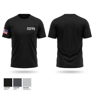 Short Sleeve Performance Shirt, CCFPD, Fire Department, Teamtime, Team time, sublimation, custom sports apparel, team uniforms, spirit wear, spiritwear, sports uniforms, custom shirts, team store, custom team store, fundraiser sports, apparel fundraiser