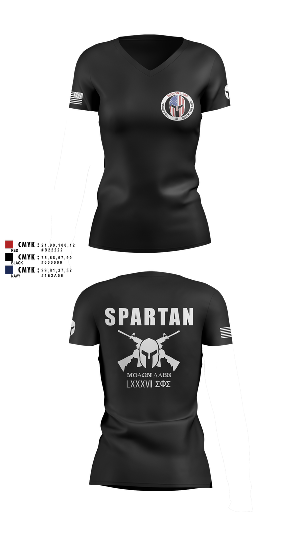 Womens Short Sleeve Vneck Shirt, 86 Security Forces Squadron, Air Force, Teamtime, Team time, sublimation, custom sports apparel, team uniforms, spirit wear, spiritwear, sports uniforms, custom shirts, team store, custom team store, fundraiser sports, apparel fundraiser