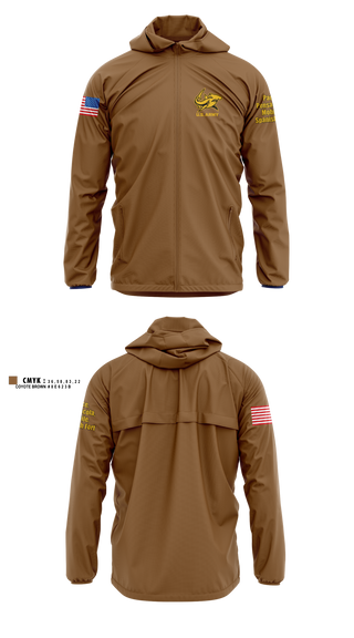 Windbreaker, Mobile Recruiting Company, Army, Teamtime, Team time, sublimation, custom sports apparel, team uniforms, spirit wear, spiritwear, sports uniforms, custom shirts, team store, custom team store, fundraiser sports, apparel fundraiser