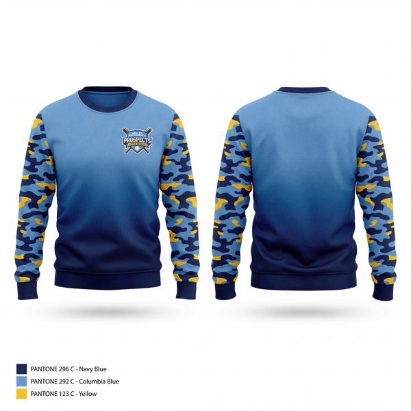 Crew Neck Sweatshirt, Valley Providence Little League, Baseball, Teamtime, Team time, sublimation, custom sports apparel, team uniforms, spirit wear, spiritwear, sports uniforms, custom shirts, team store, custom team store, fundraiser sports, apparel fundraiser