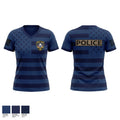 Maquoketa Police Department 52987111 Women's Short Sleeve V-neck Shirt - 1