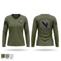 Waukesha County Sheriff’s Department Tactical Enforcement Unit Women's Long Sleeve V-neck Shirt - 1