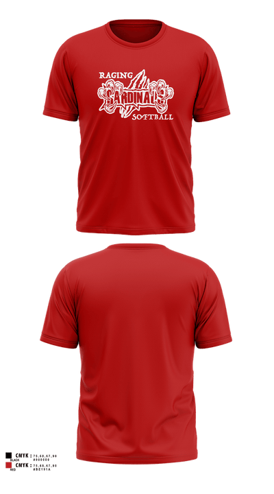 Raging Cardinals 3214463 Short Sleeve Performance Shirt - 2
