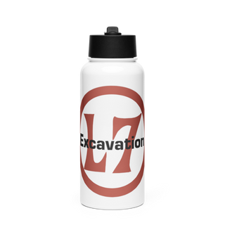 L7 Excsvation & Land Clearing 811202 Stainless Steel Water Bottle with a Straw Lid