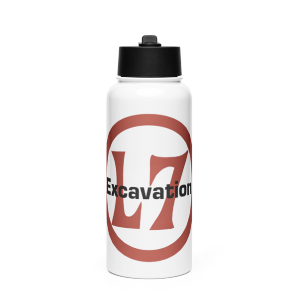 L7 Excsvation & Land Clearing 811202 Stainless Steel Water Bottle with a Straw Lid